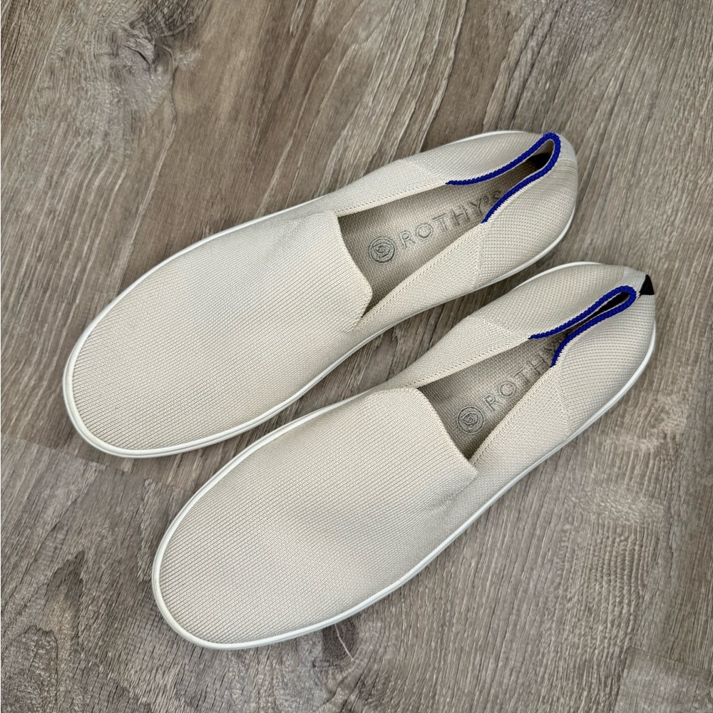 Rothy's the Original Slip On Sneaker - Sand 10.5 - Picture 4 of 11